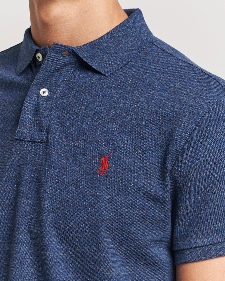Heren | Polo's | Polo Ralph Lauren | Custom Slim Fit Polo Classic Royal Heather