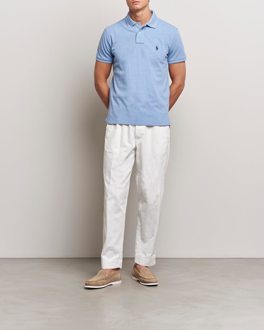 Heren | Polo's | Polo Ralph Lauren | Custom Slim Fit Polo Isle Heather