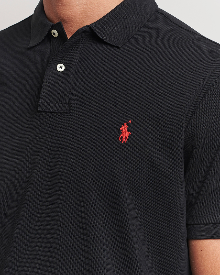 Heren | Polo's | Polo Ralph Lauren | Custom Slim Fit Polo Black