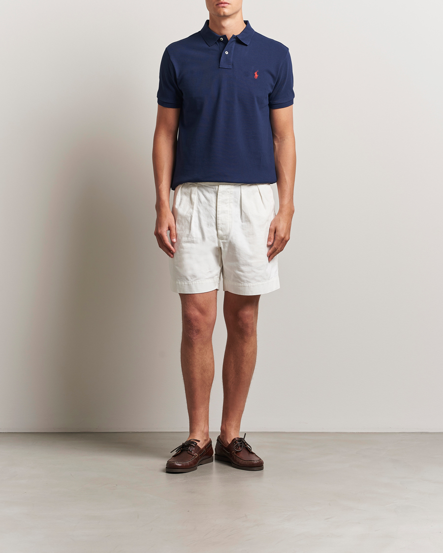 Homme | Polos | Polo Ralph Lauren | Slim Fit Polo Newport Navy
