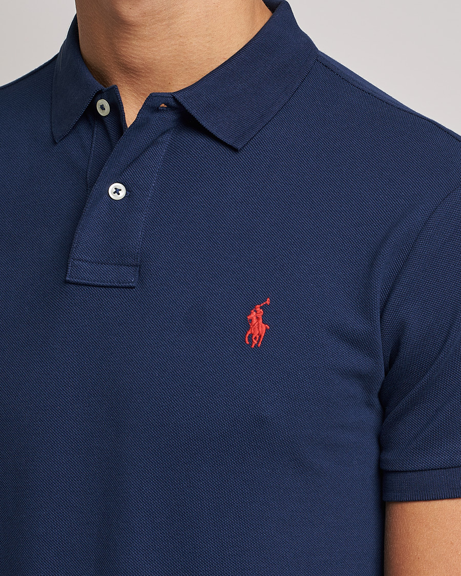 Homme | Polos | Polo Ralph Lauren | Slim Fit Polo Newport Navy