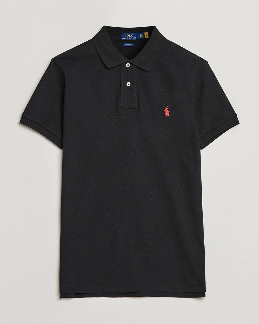 Homme | Polos | Polo Ralph Lauren | Slim Fit Polo Polo Black