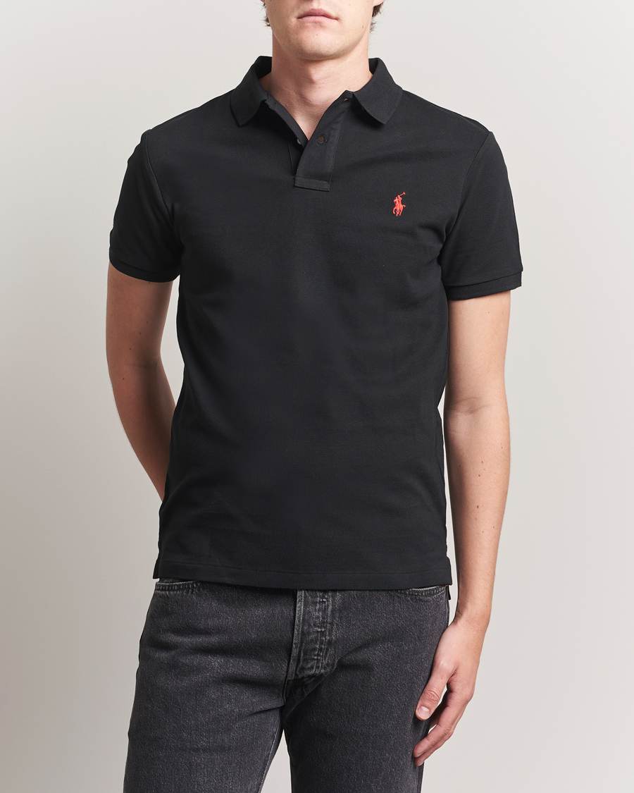 Homme | Polos | Polo Ralph Lauren | Slim Fit Polo Polo Black