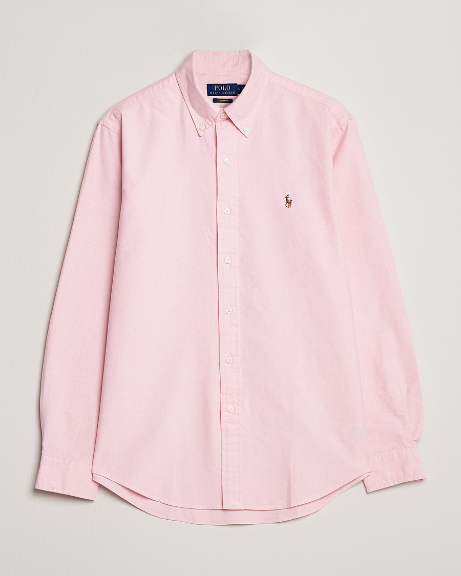 Homme | Chemises | Polo Ralph Lauren | Custom Fit Oxford Shirt Pink