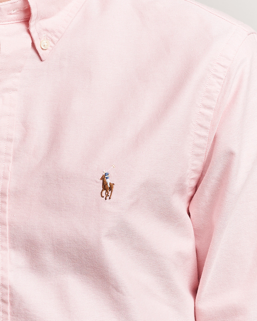 Homme | Chemises | Polo Ralph Lauren | Custom Fit Oxford Shirt Pink