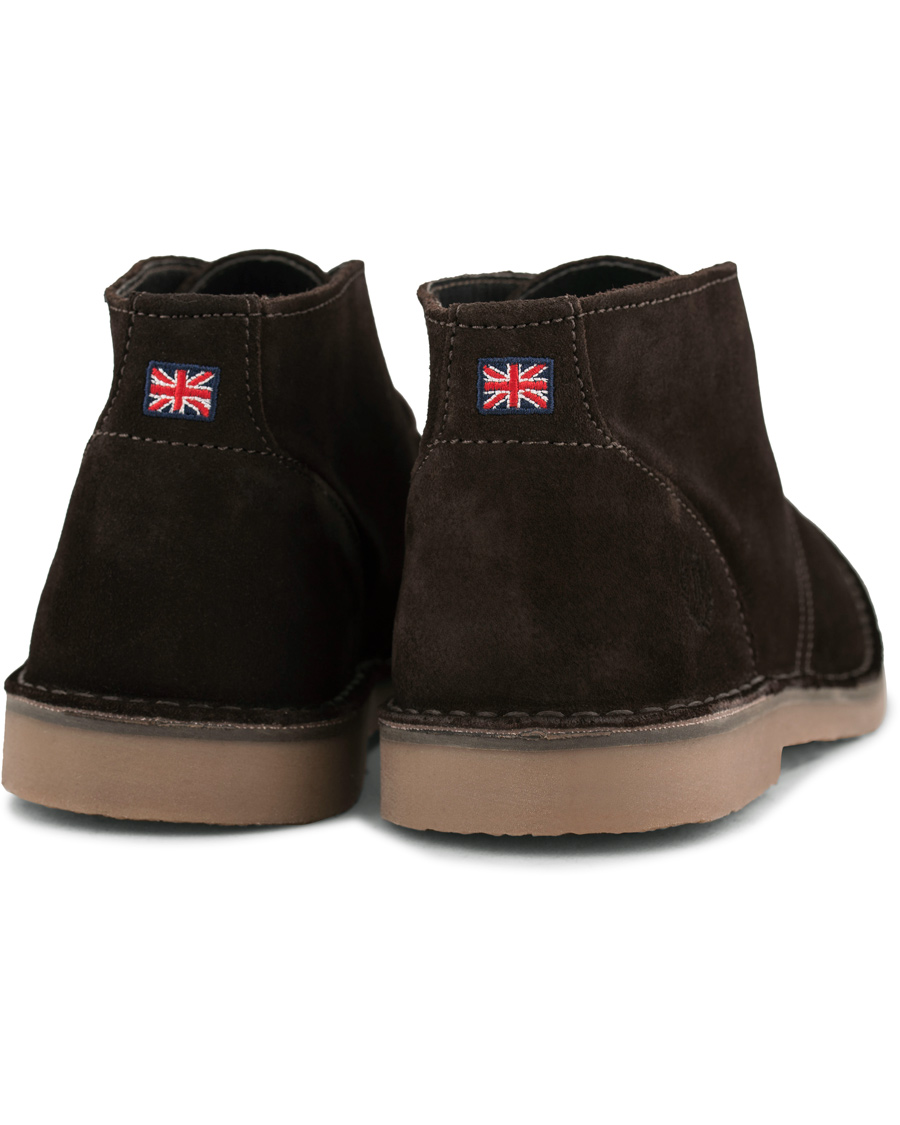 Heren | Henri Lloyd Dover Boot Dark Brown Suede | Henri-Lloyd | Henri Lloyd Dover Boot Dark Brown Suede