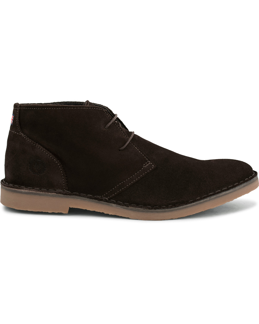 Heren | Henri Lloyd Dover Boot Dark Brown Suede | Henri-Lloyd | Henri Lloyd Dover Boot Dark Brown Suede