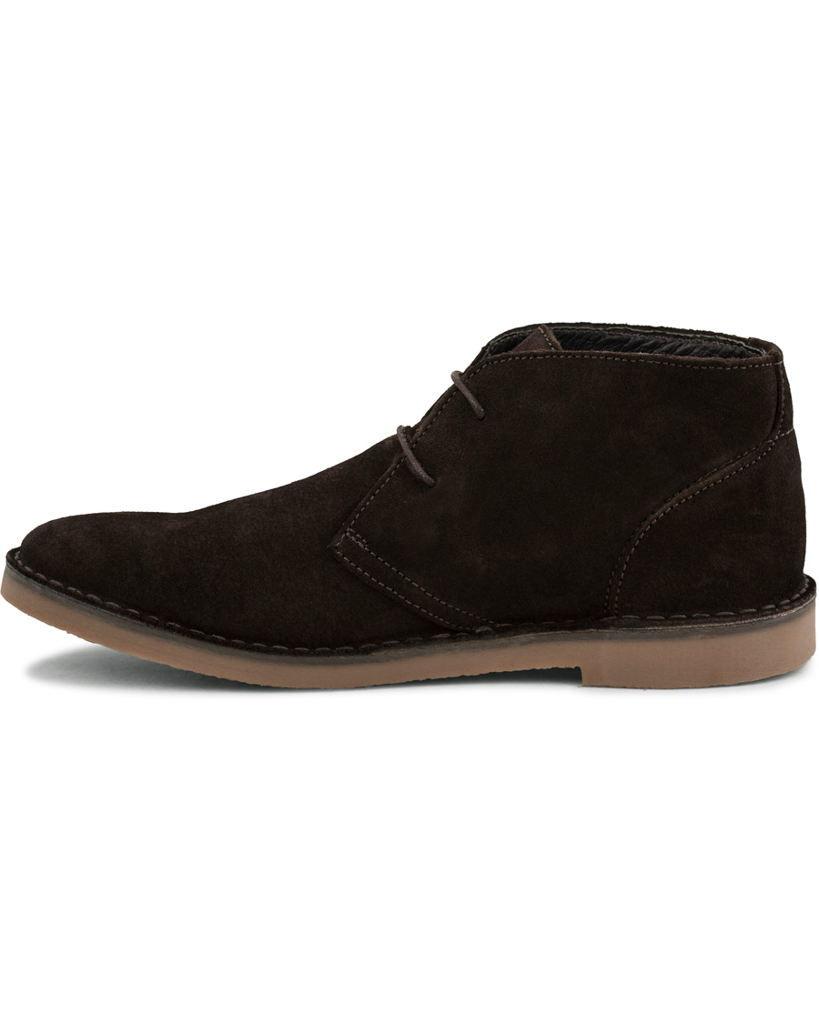 Heren | Henri Lloyd Dover Boot Dark Brown Suede | Henri-Lloyd | Henri Lloyd Dover Boot Dark Brown Suede