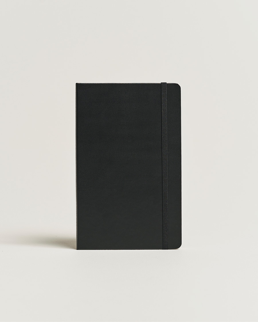 Heren | Moleskine Plain Hard Notebook Large Black | Moleskine | Plain Hard Notebook Large Black
