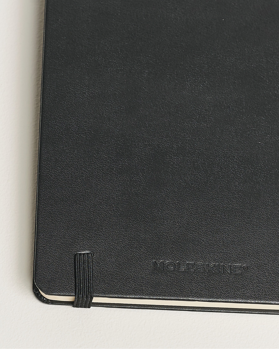 Heren | Moleskine Plain Hard Notebook Large Black | Moleskine | Plain Hard Notebook Large Black