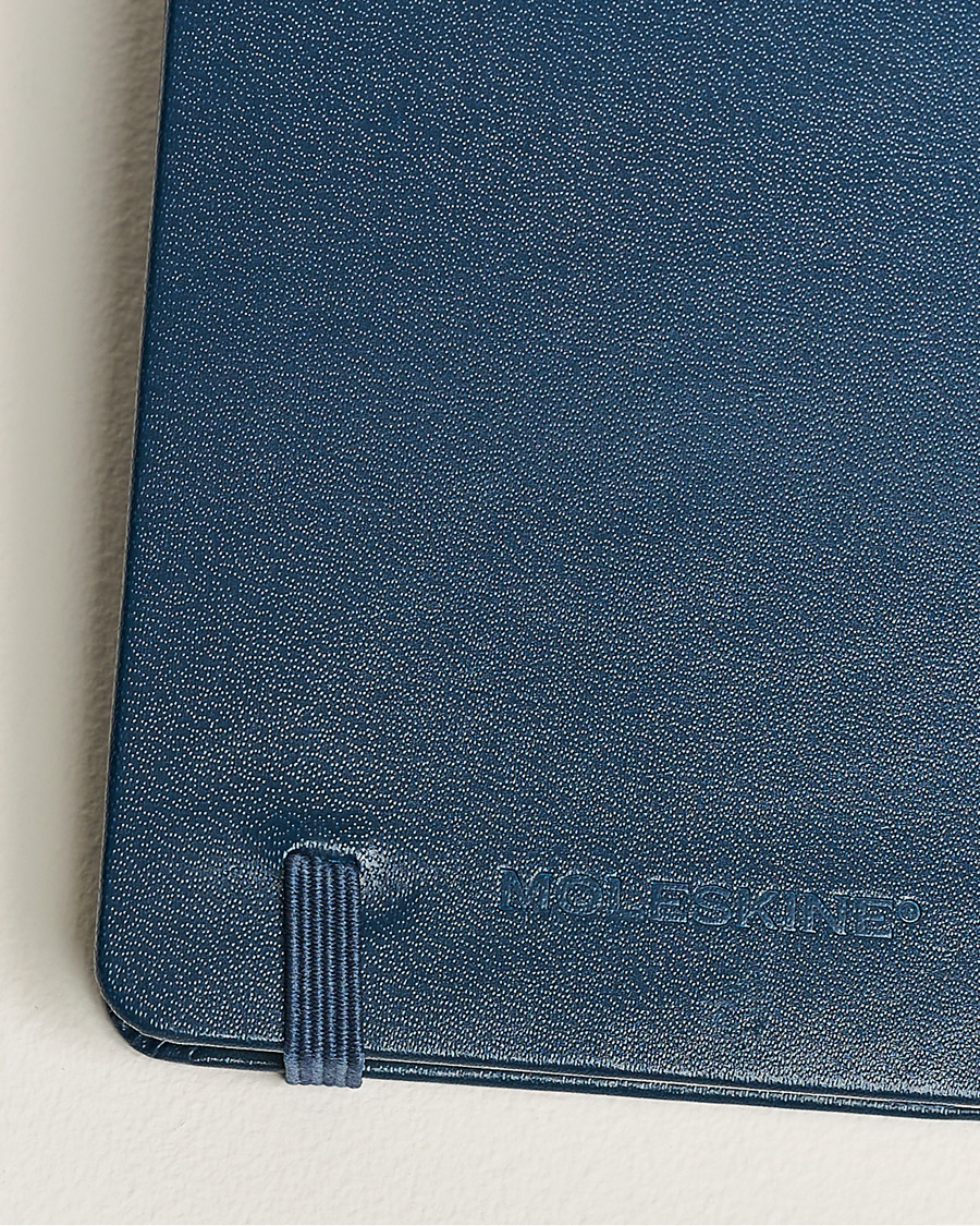 Heren | Moleskine Ruled Hard Notebook Pocket Sapphire Blue | Moleskine | Ruled Hard Notebook Pocket Sapphire Blue