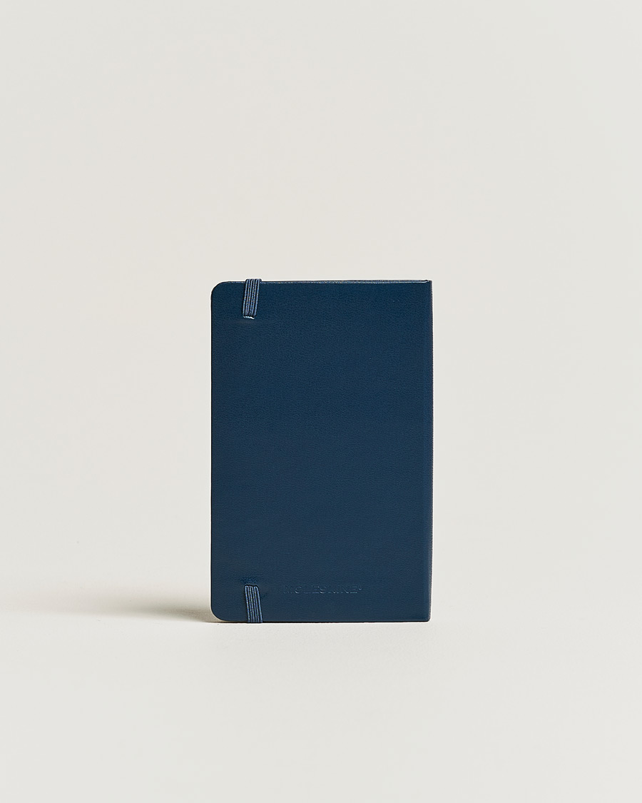 Heren | Moleskine Ruled Hard Notebook Pocket Sapphire Blue | Moleskine | Ruled Hard Notebook Pocket Sapphire Blue