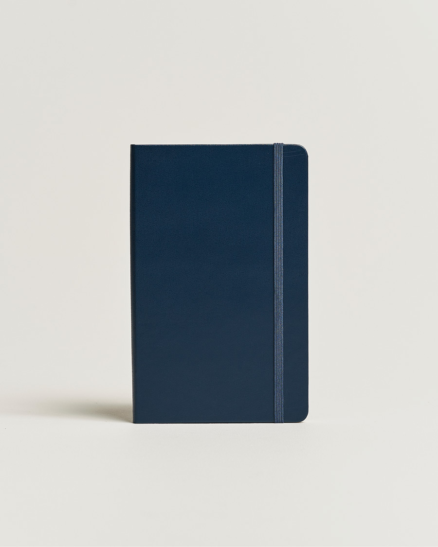 Homme | Moleskine Plain Hard Notebook Large Sapphire Blue | Moleskine | Plain Hard Notebook Large Sapphire Blue