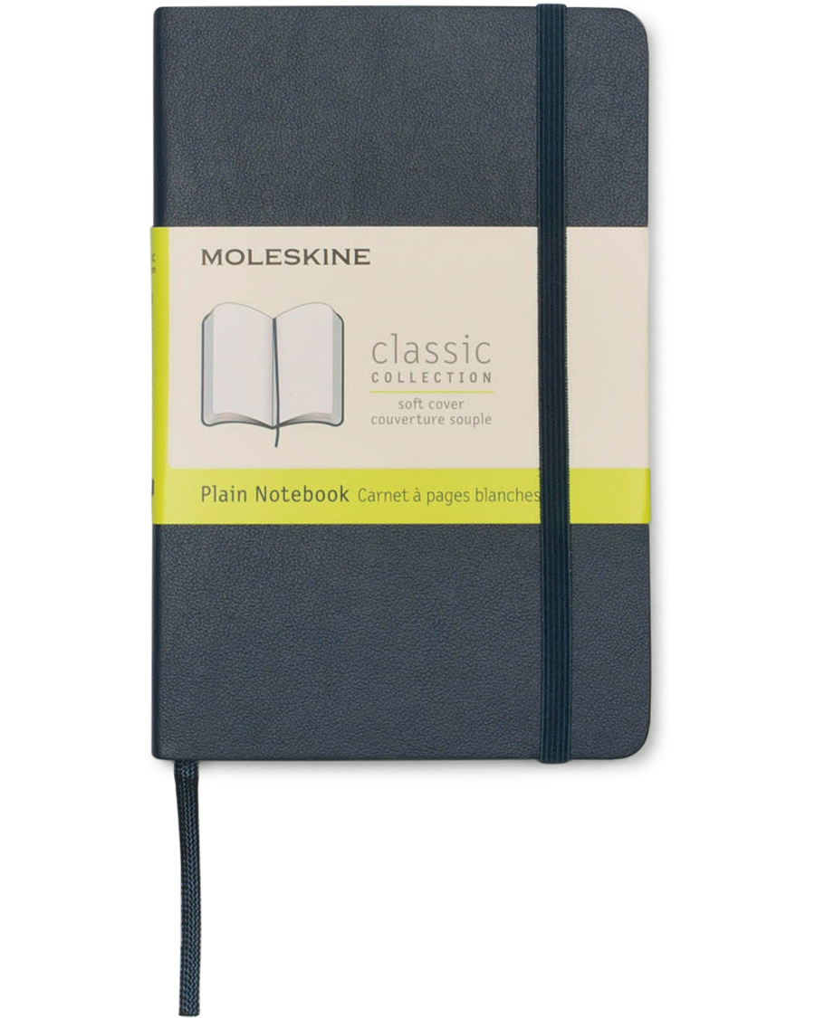 Homme | Moleskine Plain Soft Notebook Pocket Sapphire Blue | Moleskine | Plain Soft Notebook Pocket Sapphire Blue