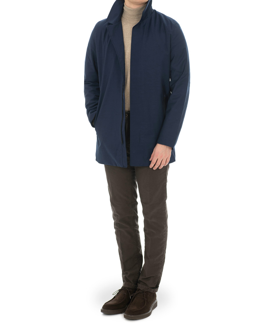 Homme | Manteaux Et Vestes | UBR | Regulator Coat II Savile Navy Wool