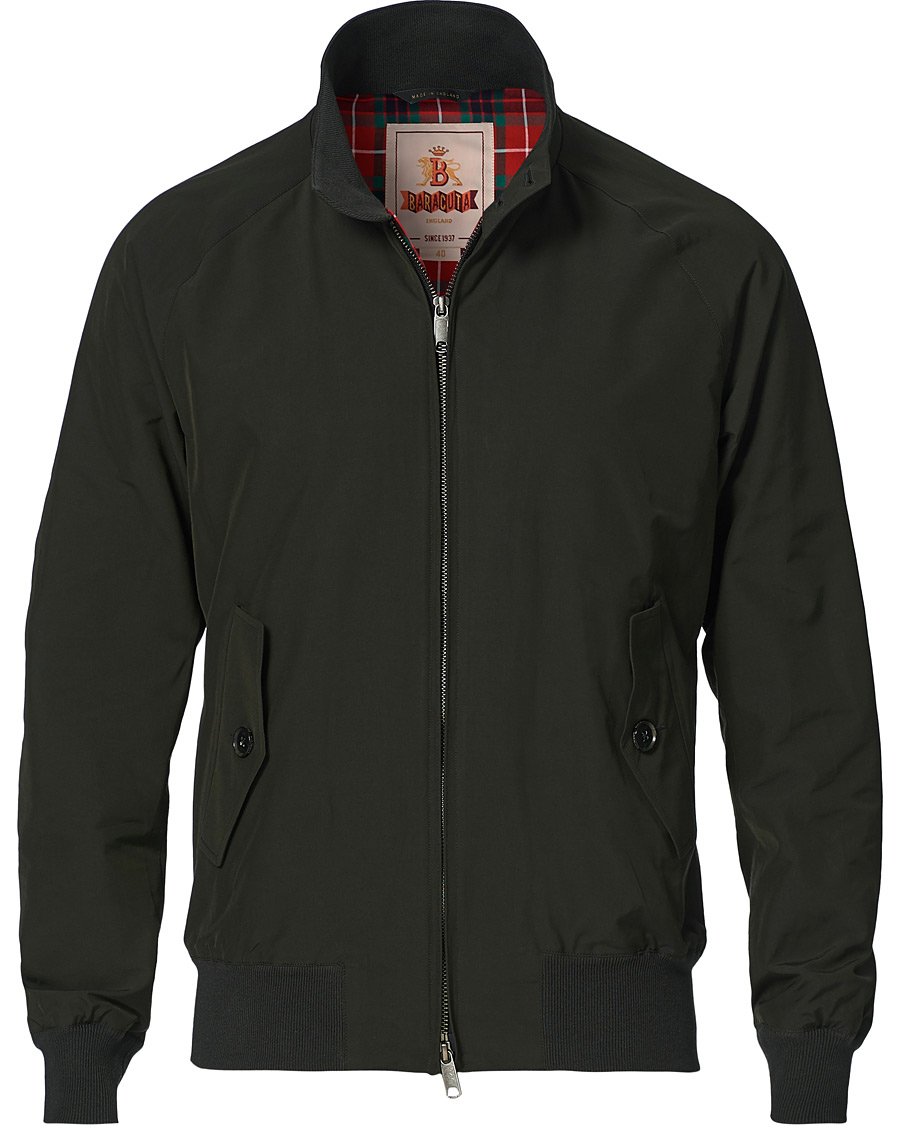 Homme | Manteaux Et Vestes | Baracuta | G9 Original Harrington Jacket Faded Black