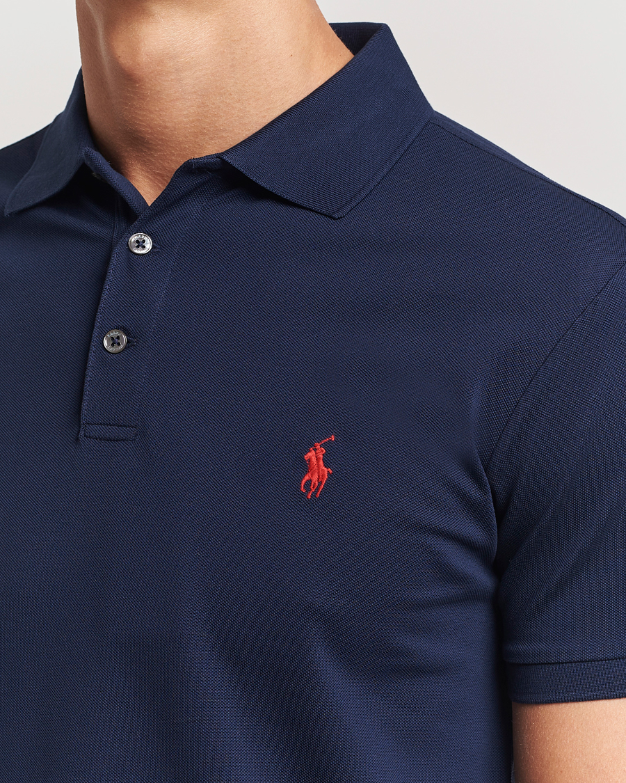 Heren | Polo's | Polo Ralph Lauren | Slim Fit Stretch Polo Refined Navy