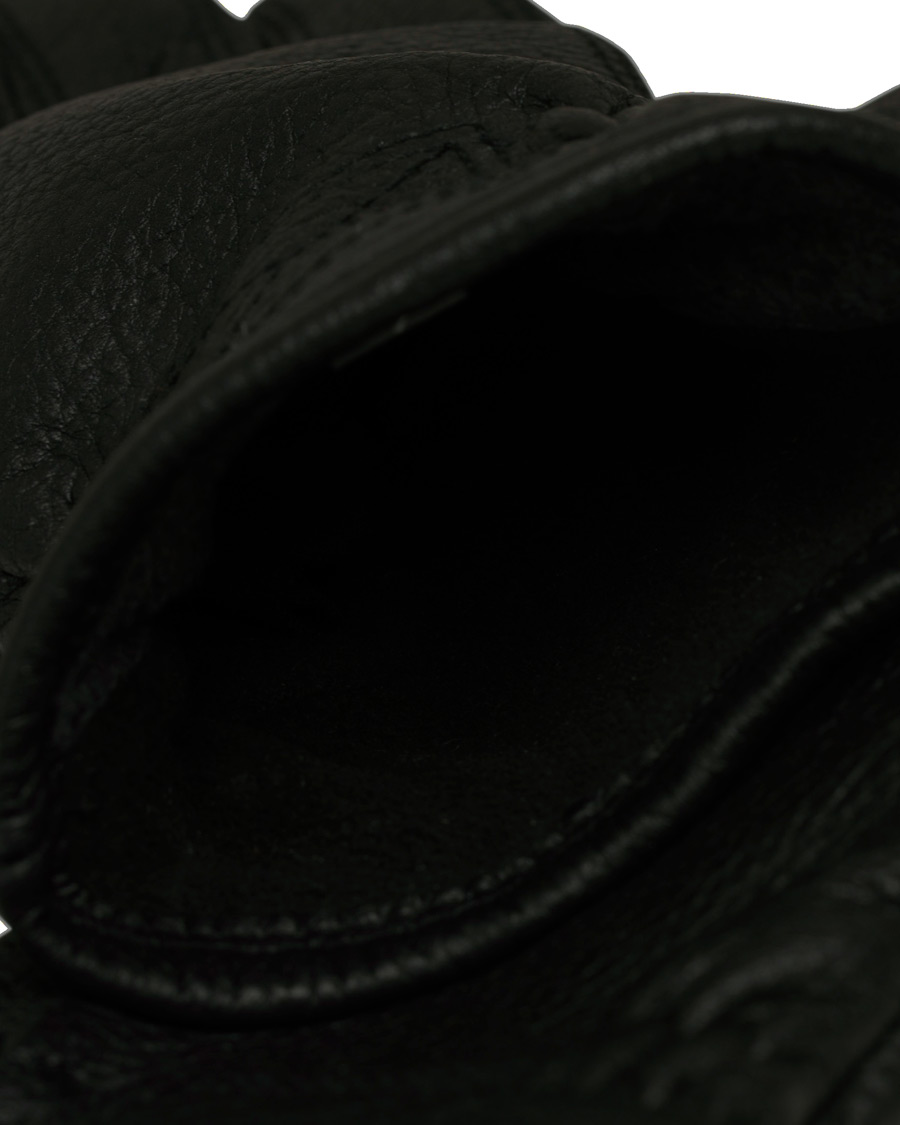 Homme | Hestra Särna Fleece Liner Elkskin Glove Black | Hestra | Särna Fleece Liner Elkskin Glove Black