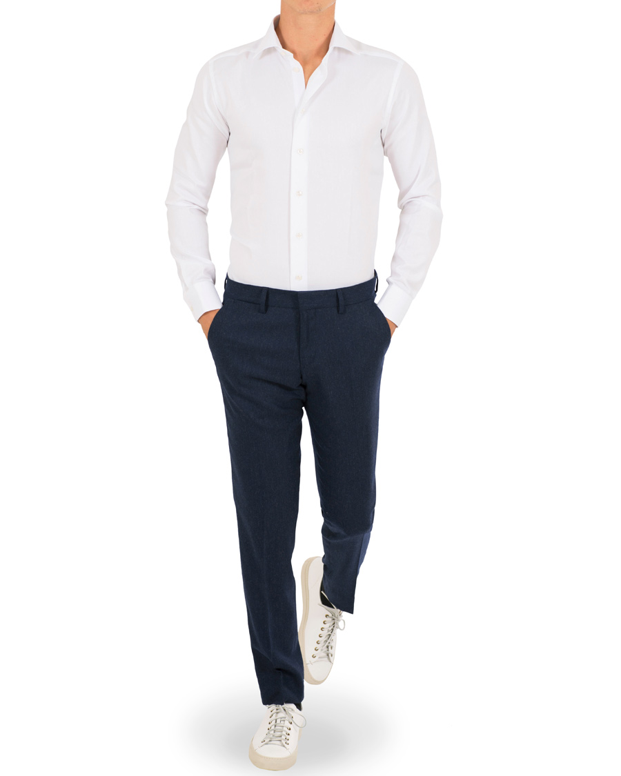 Homme | Chemises | Eton | Slim Fit Royal Oxford Shirt White