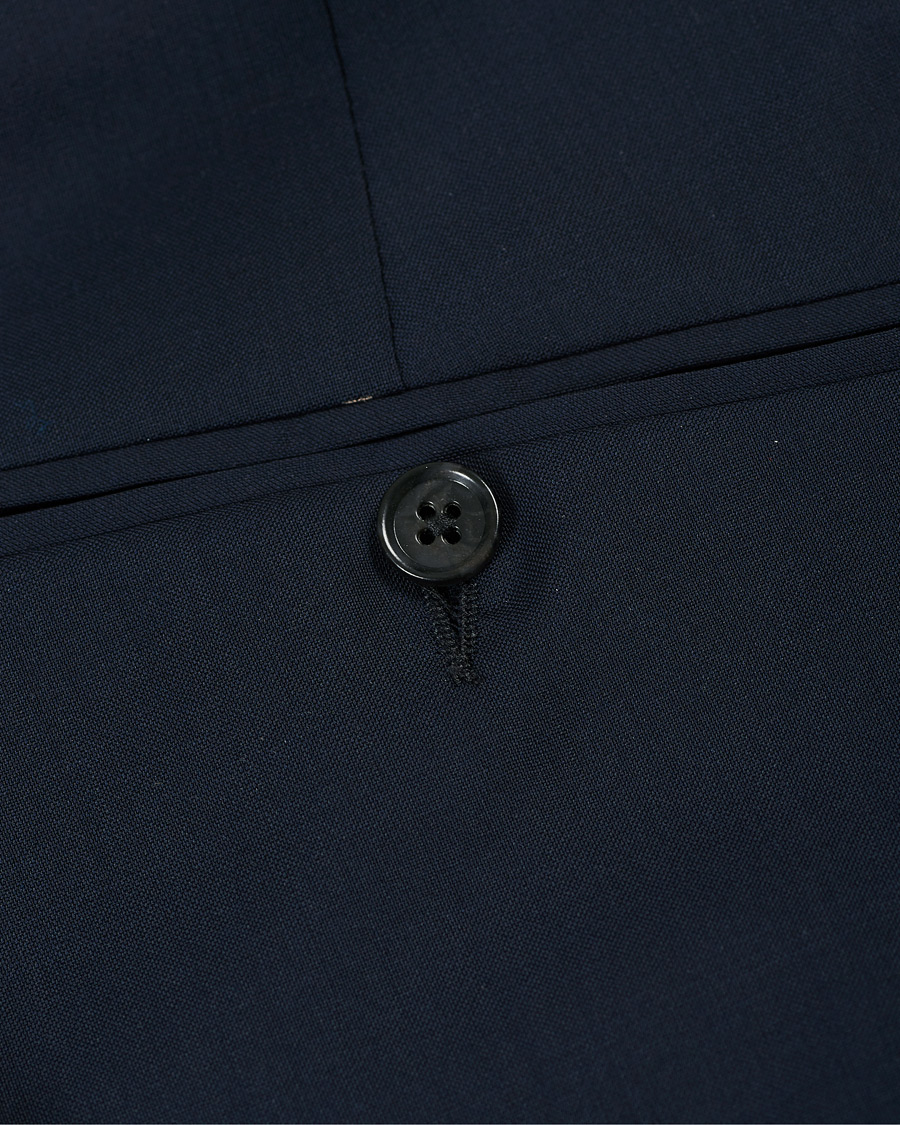 Homme | Pantalons | J.Lindeberg | Paulie Comfort Wool Trousers Navy