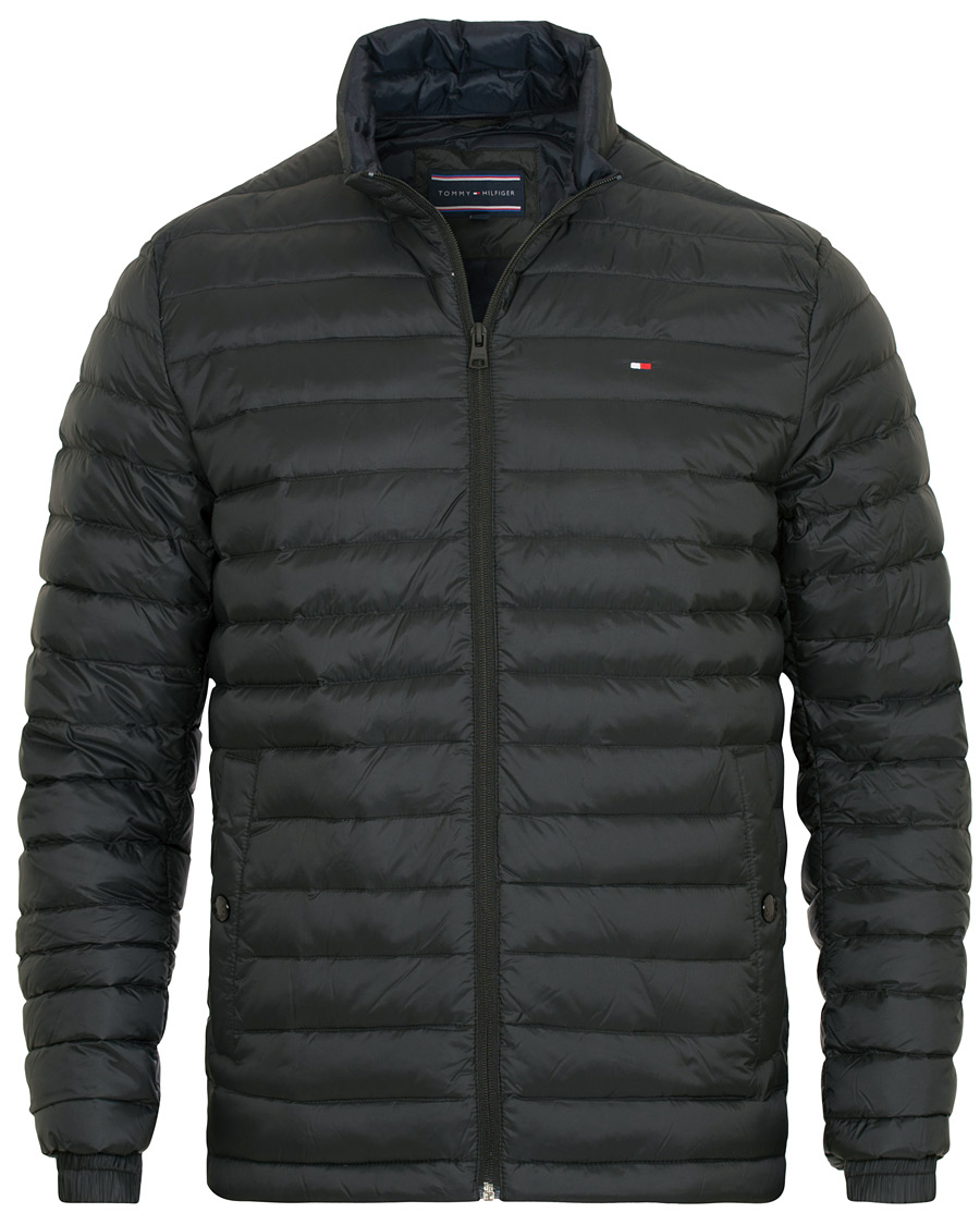 Homme | Manteaux Et Vestes | Tommy Hilfiger | Lightweight Down Bomber Jacket Jet Black