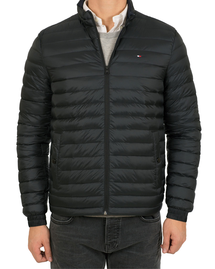 Homme | Manteaux Et Vestes | Tommy Hilfiger | Lightweight Down Bomber Jacket Jet Black