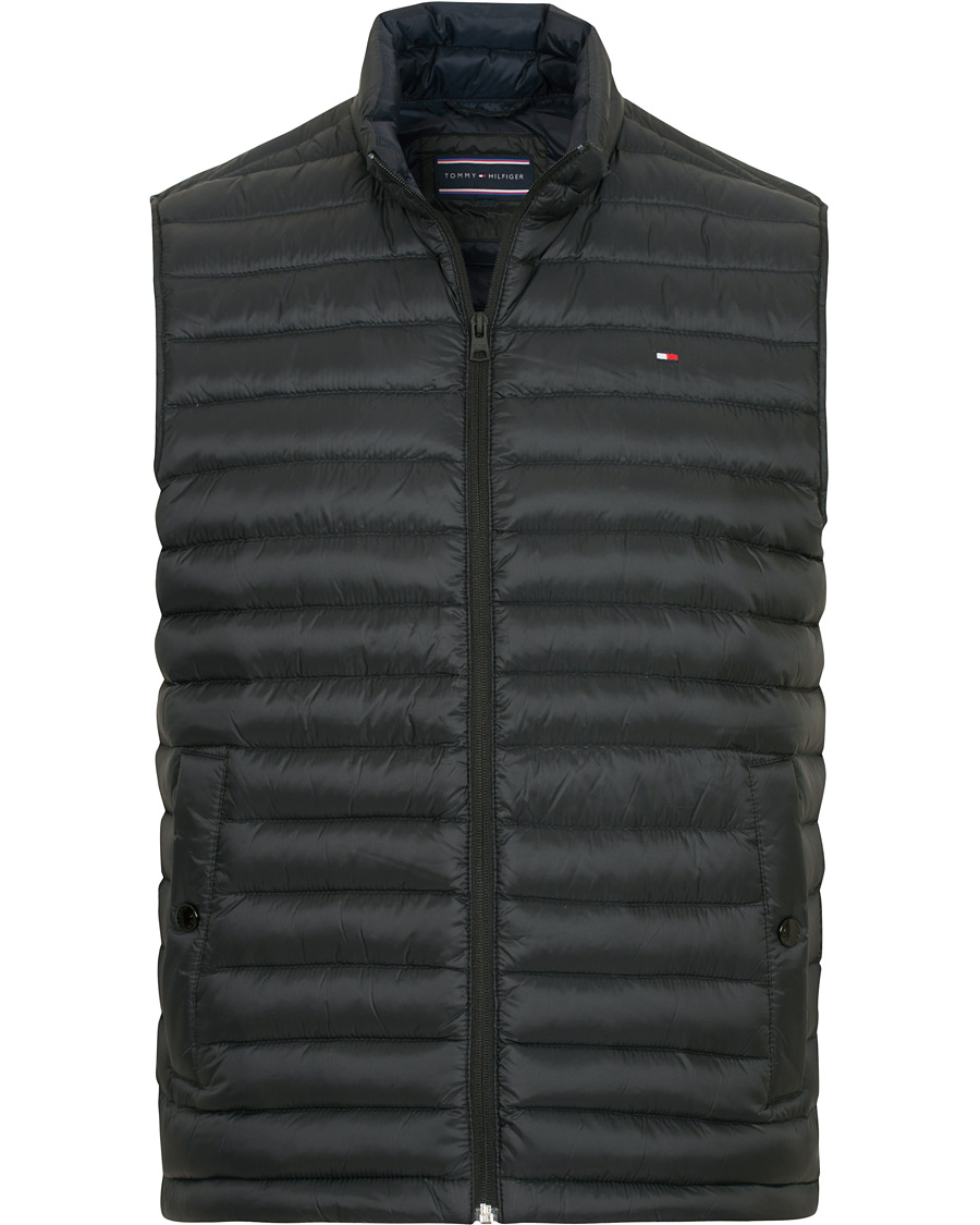 Homme | Manteaux Et Vestes | Tommy Hilfiger | Lightweight Down Vest Jet Black