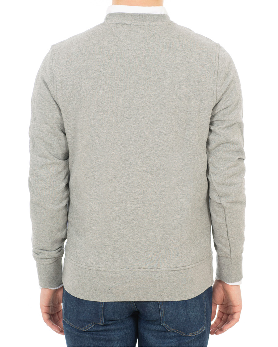 Homme | Pulls Et Tricots | Tommy Hilfiger | Cotton Crew Neck Sweatshirt Cloud Heather