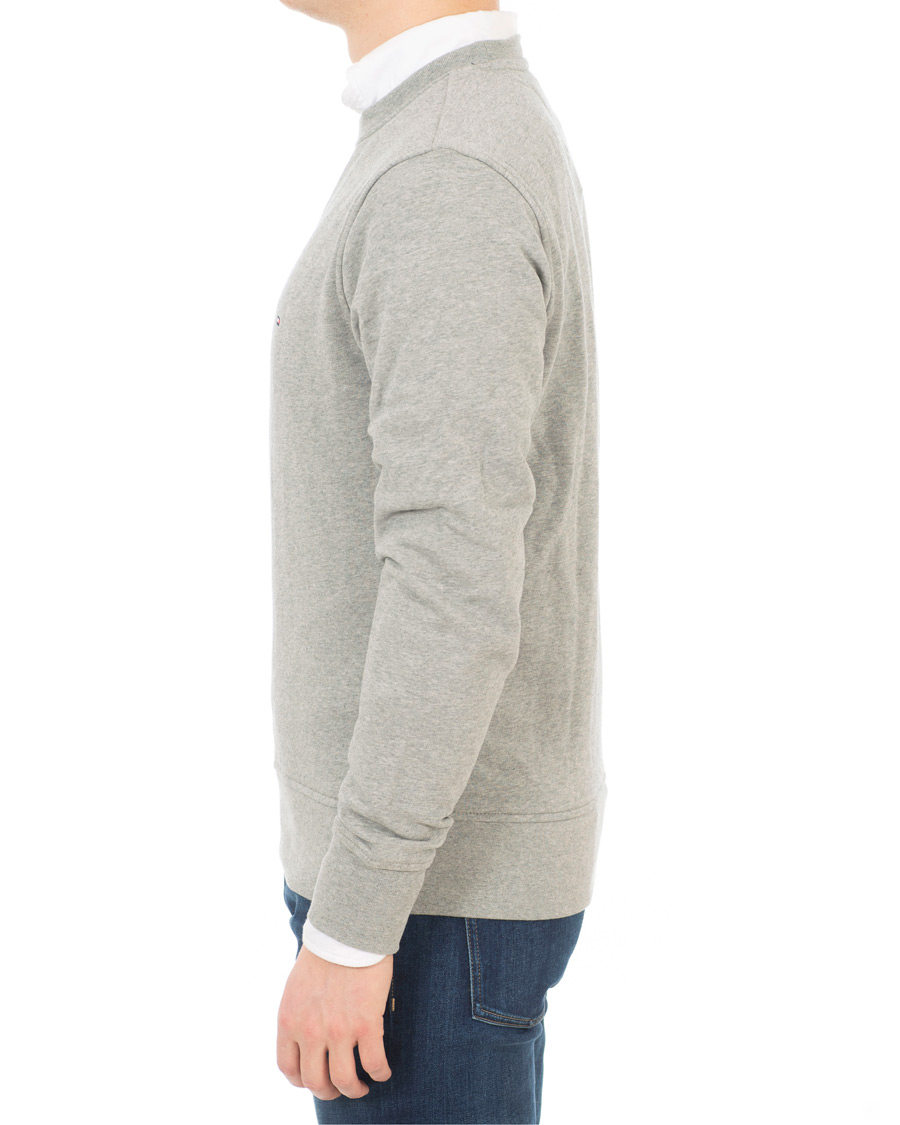 Homme | Pulls Et Tricots | Tommy Hilfiger | Cotton Crew Neck Sweatshirt Cloud Heather