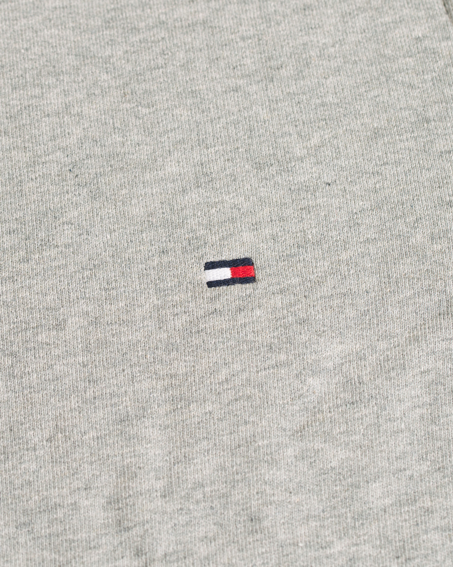 Homme | Pulls Et Tricots | Tommy Hilfiger | Cotton Crew Neck Sweatshirt Cloud Heather