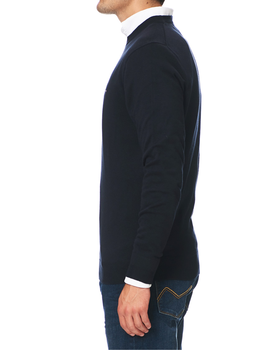 Homme | Pulls Et Tricots | Tommy Hilfiger | Cotton/Silk Crew Neck Pullover Sky Captain