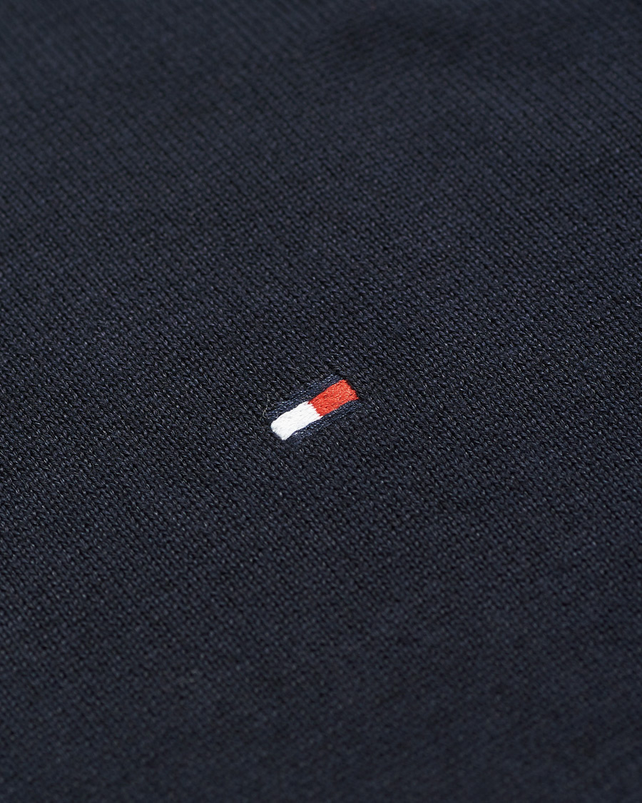 Homme | Pulls Et Tricots | Tommy Hilfiger | Cotton/Silk Crew Neck Pullover Sky Captain