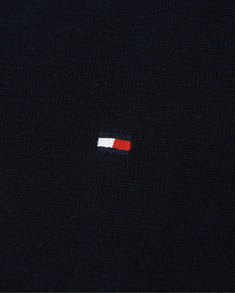 Homme | Pulls Et Tricots | Tommy Hilfiger | Cotton/Silk V-Neck Pullover Sky Captain