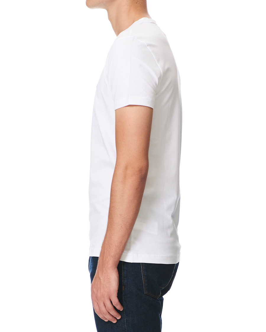 Homme | T-shirts | Tommy Hilfiger | Slim Fit Stretch V-Neck Tee Bright White