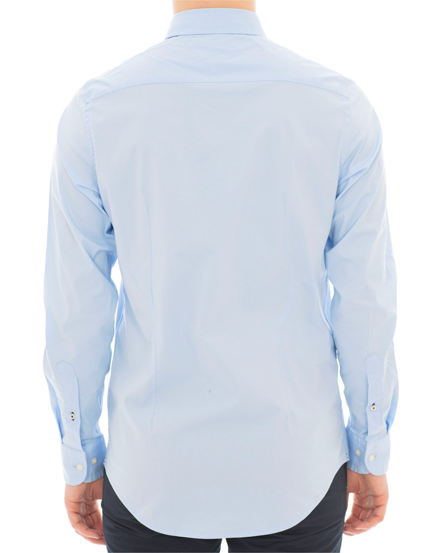 Homme | Chemises | Tommy Hilfiger | Slim Fit Stretch Poplin Shirt Light Blue