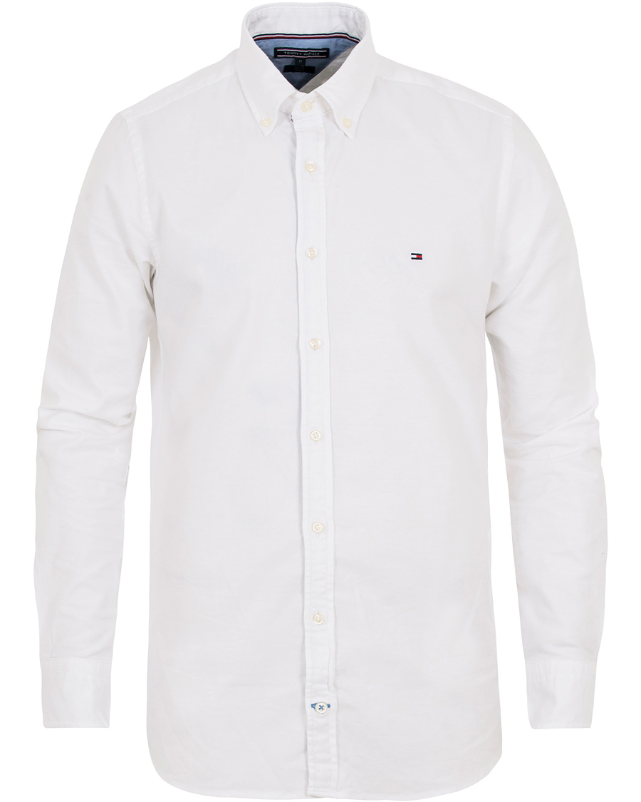 Homme | Chemises | Tommy Hilfiger | Slim Fit Stretch Oxford Shirt Bright White