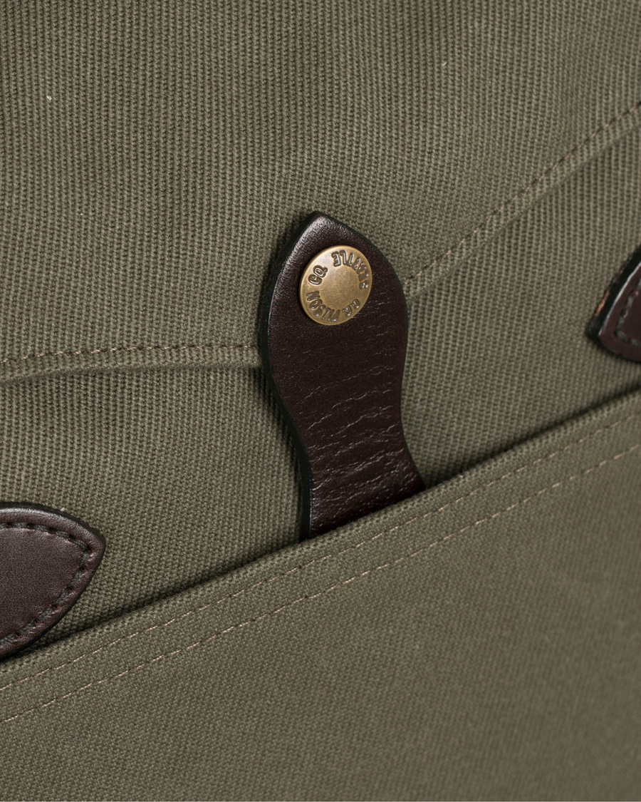 Homme | Filson Original Briefcase Otter Green Canvas | Filson | Original Briefcase Otter Green Canvas