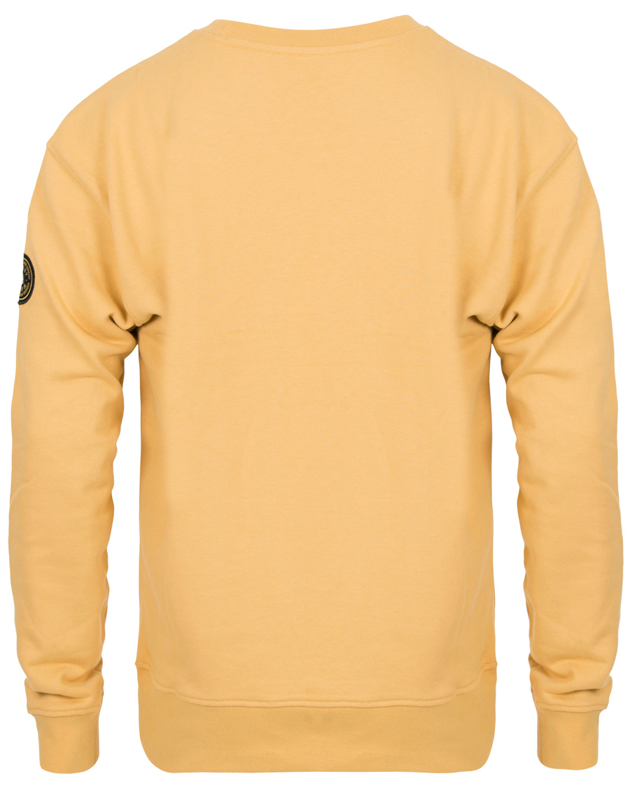 Heren | Truien | WACAY | Badge Sweatshirts Faded Yellow