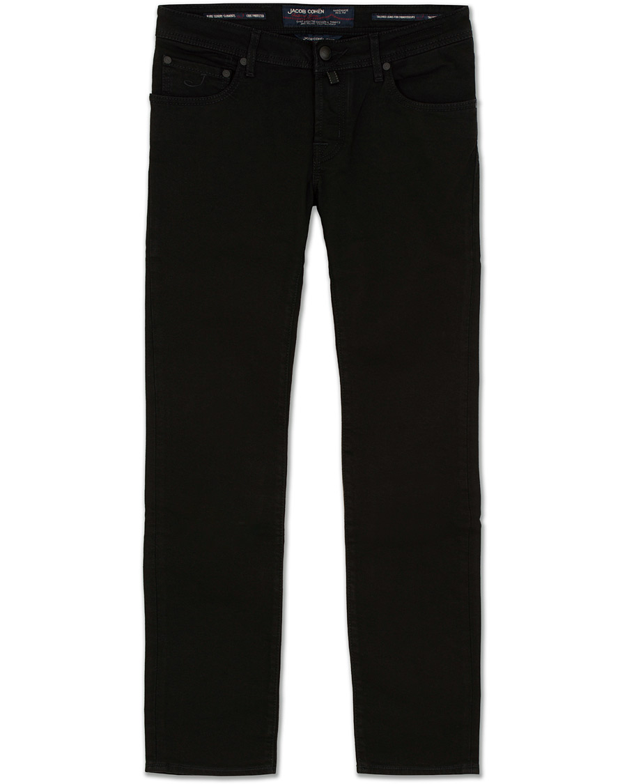 Homme | Jeans | Jacob Cohën | 622 Slim Jeans Black
