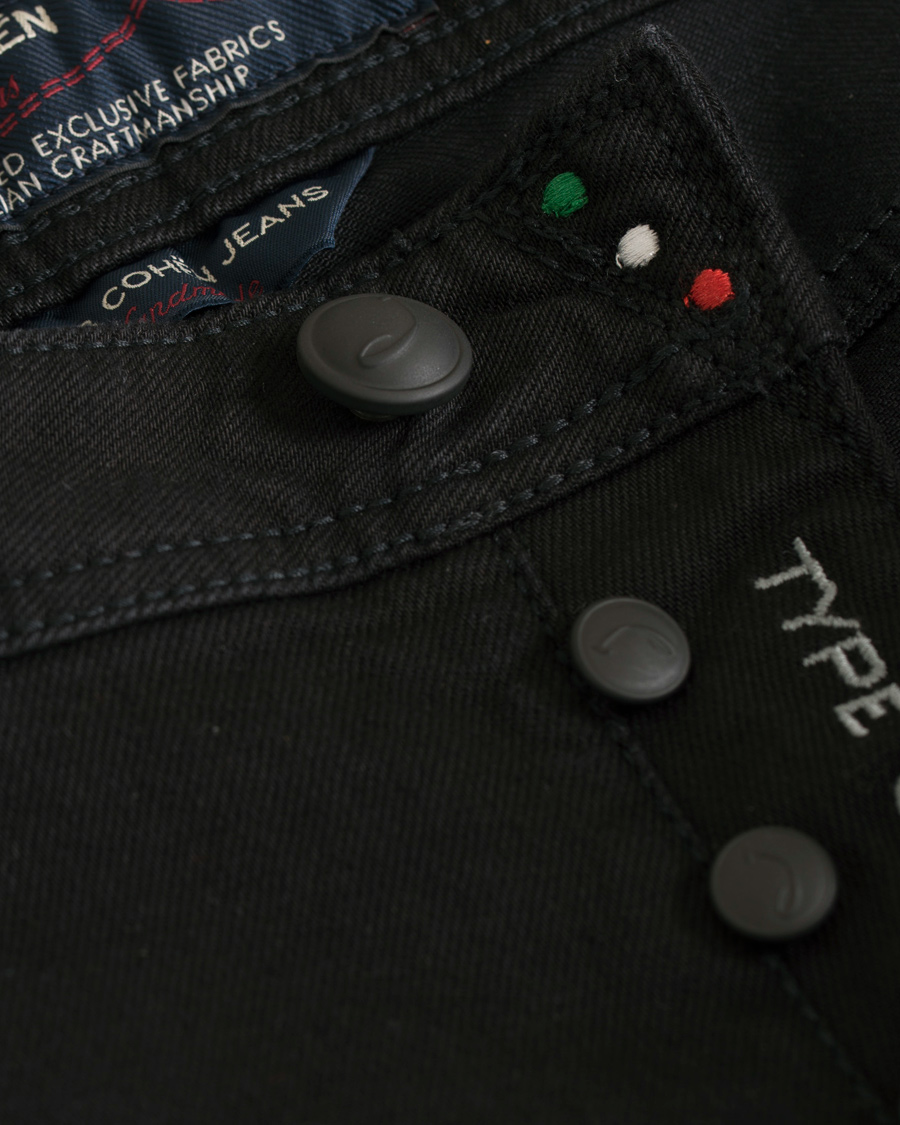 Homme | Jeans | Jacob Cohën | 622 Slim Jeans Black