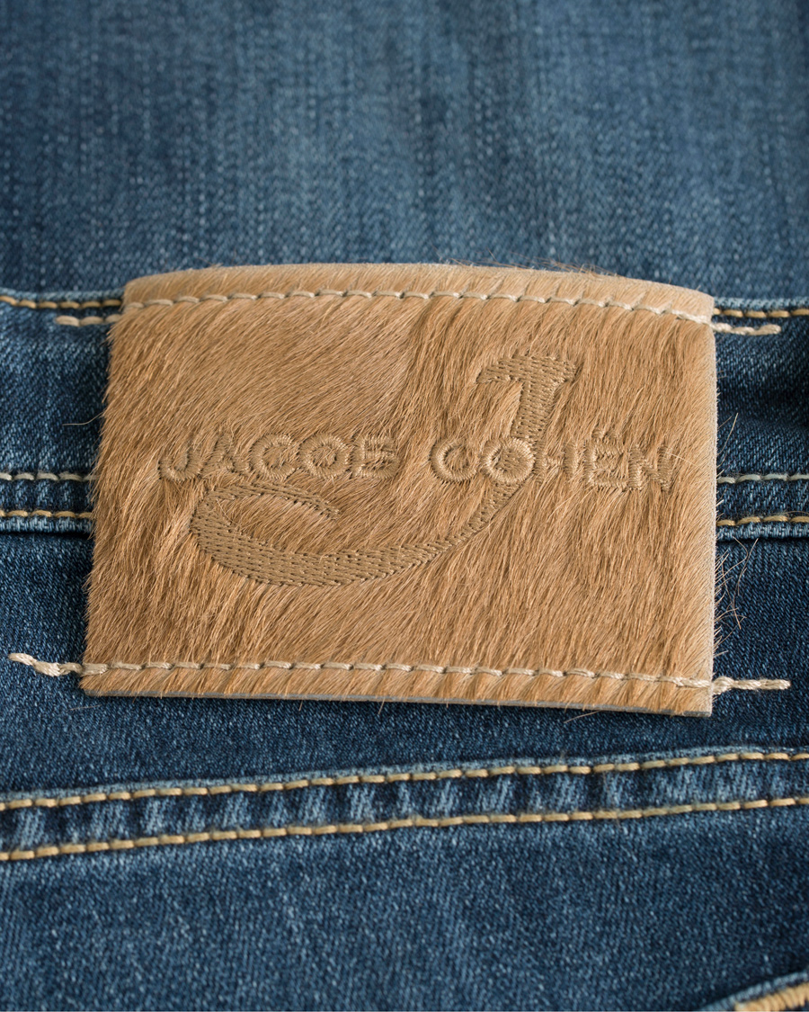 Homme | Jeans | Jacob Cohën | 622 Slim Jeans Mid Blue