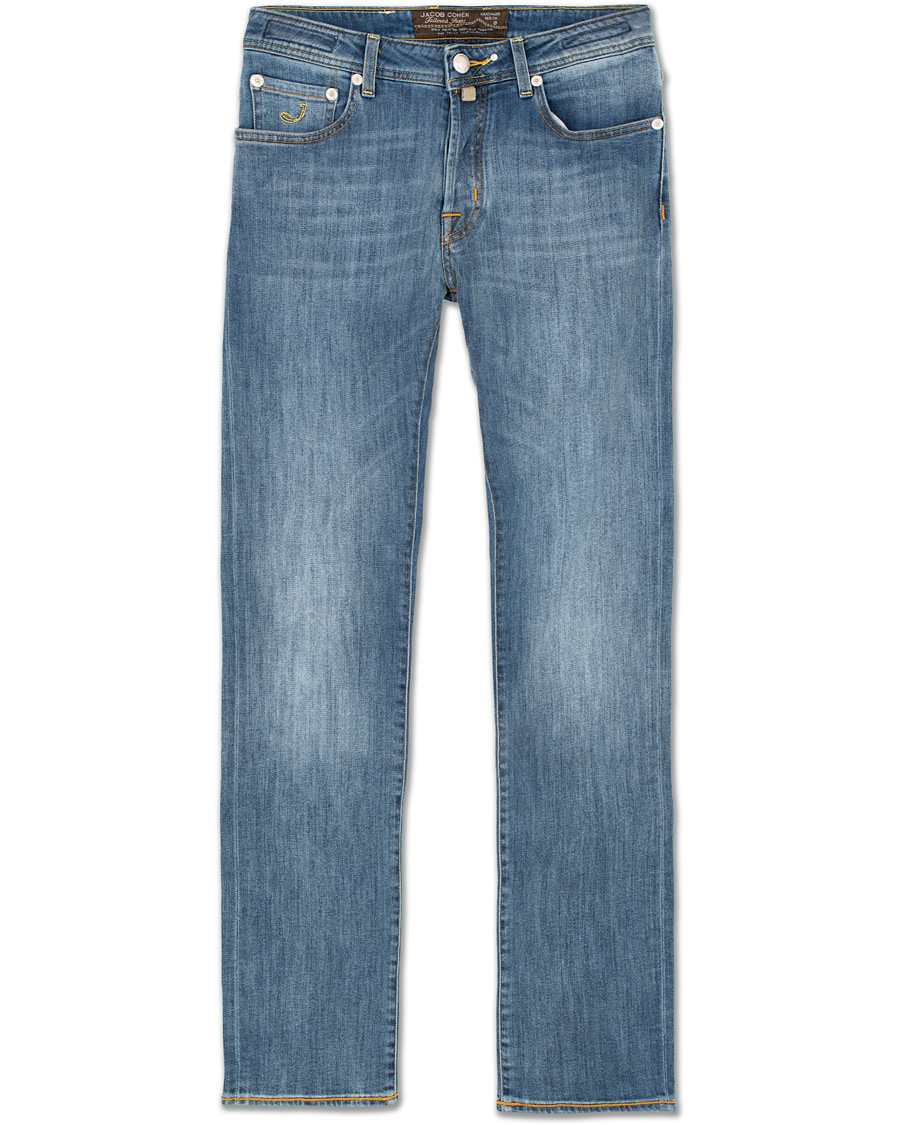 Heren | Jeans | Jacob Cohën | Jacob Cohen 688 Slim Jeans Light Blue