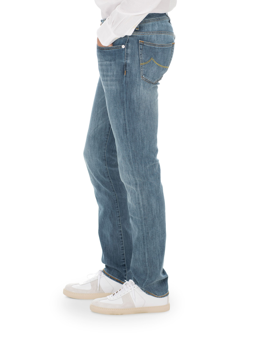 Heren | Jeans | Jacob Cohën | Jacob Cohen 688 Slim Jeans Light Blue