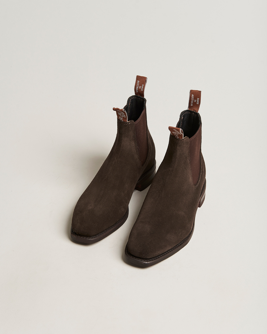Homme | R.M.Williams Blaxland G Boot Chocolate Suede | R.M.Williams | Blaxland G Boot Chocolate Suede