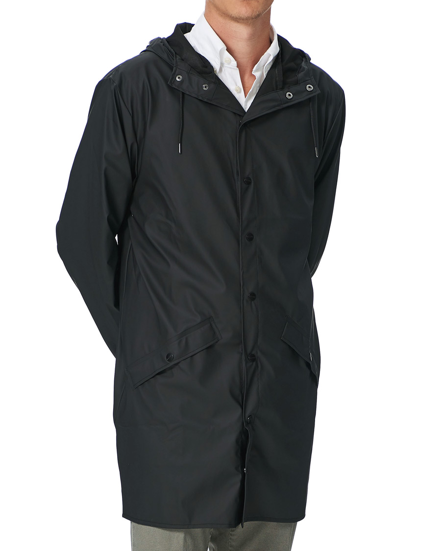 Homme | Manteaux Et Vestes | RAINS | Long Jacket Black