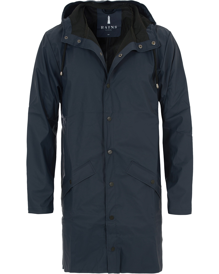 Homme | Manteaux Et Vestes | RAINS | Long Jacket Blue