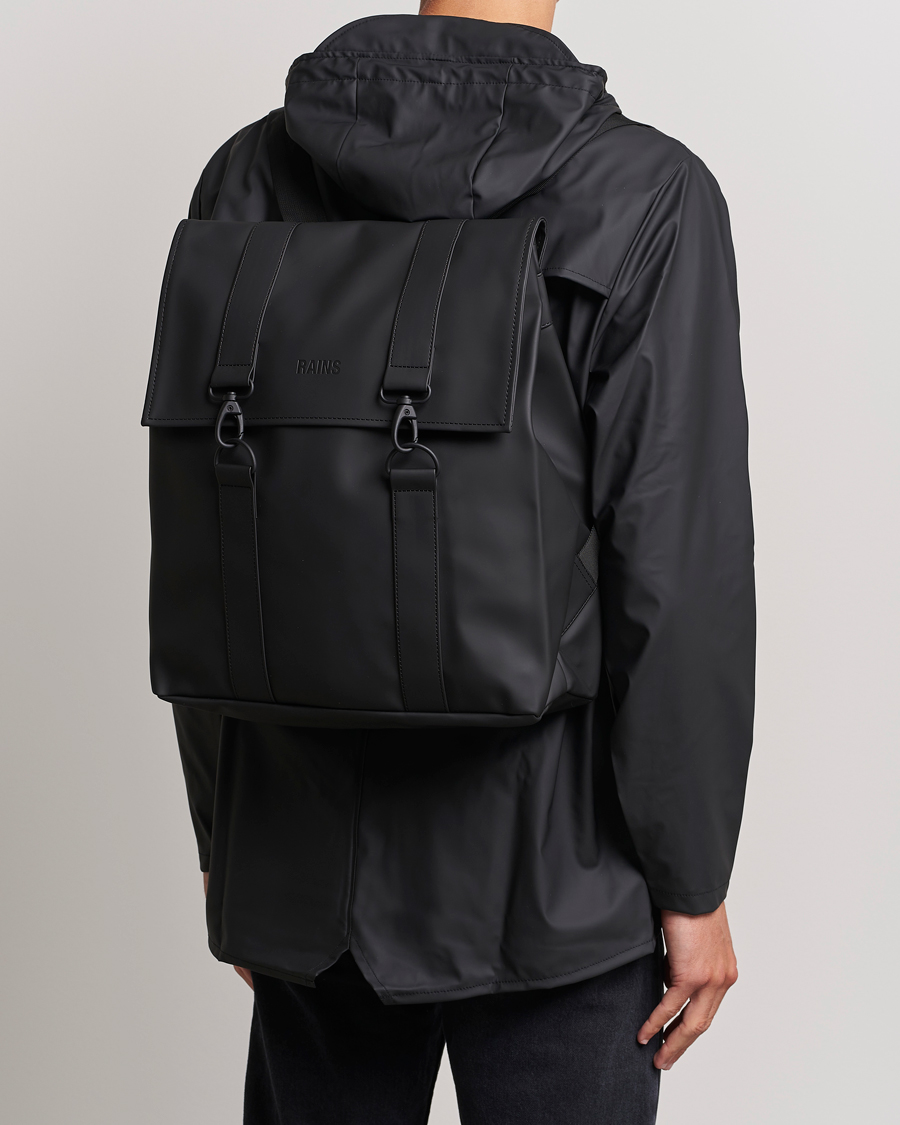 Homme | RAINS Messenger Bag Black | RAINS | Messenger Bag Black