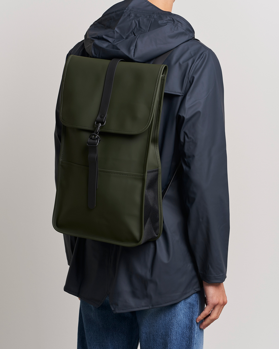 Homme | RAINS Backpack Green | RAINS | Backpack Green