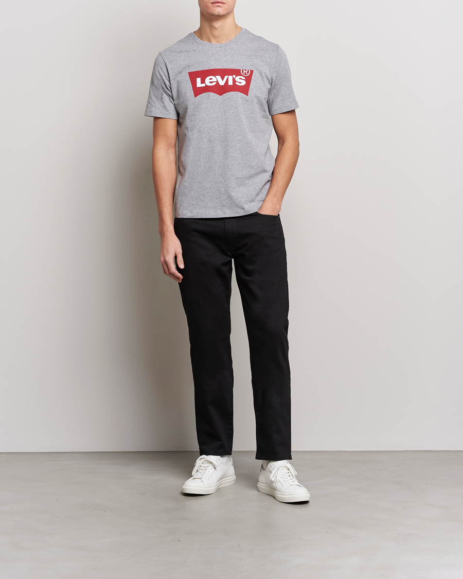 Heren | T-shirts | Levi's | Logo Tee Mid Heather Grey