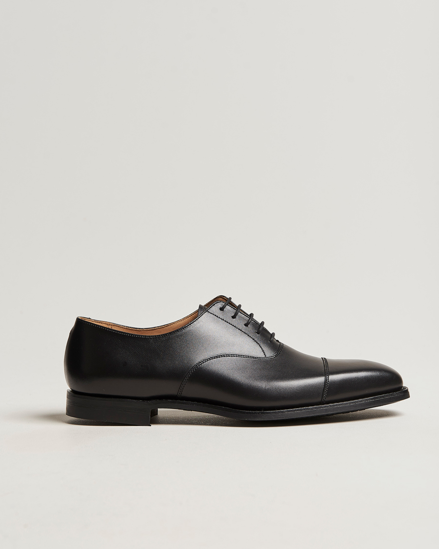 Heren | Oxfords | Crockett & Jones | Hallam Oxford City Sole E Black Calf